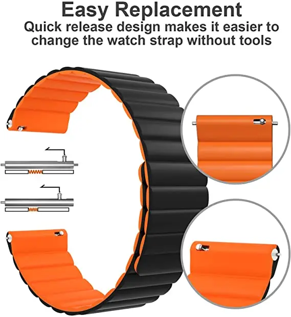 

Magnetic Strap for Xiaomi Mi Watch Color Band Bracelet for Xiaomi Smartwatch Color Sports Edition Silicone Replacement Watchband