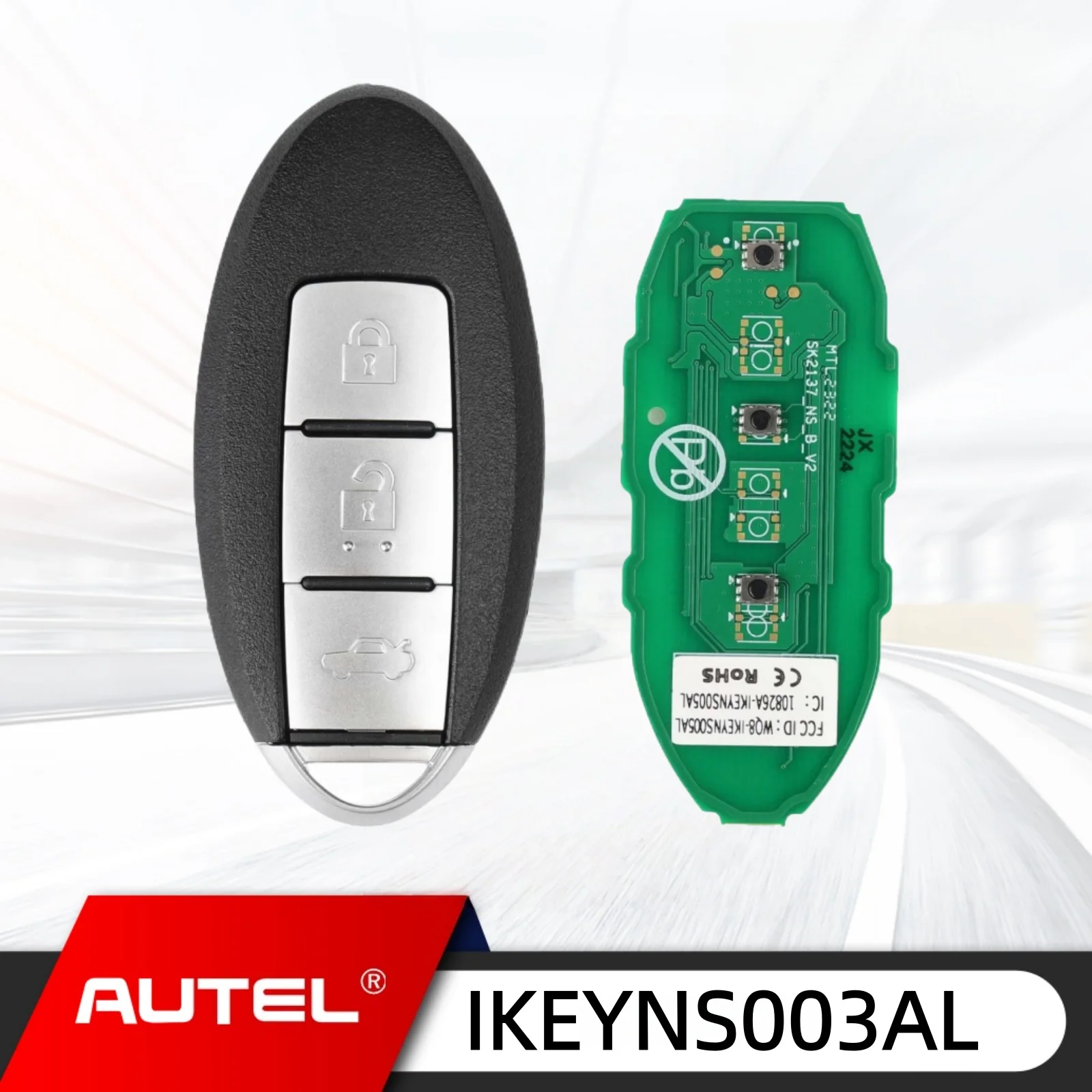 

Autel IKEY IKEYNS003AL IKEYNS004AL IKEYNS005AL для умного ключа Autel для KM100 IM508 IM608 KM100E