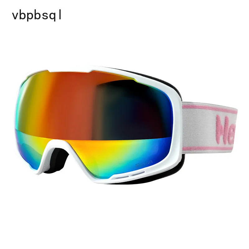 

Ski glasses for girls adult double layer anti-fog snow goggles spherical ski goggles