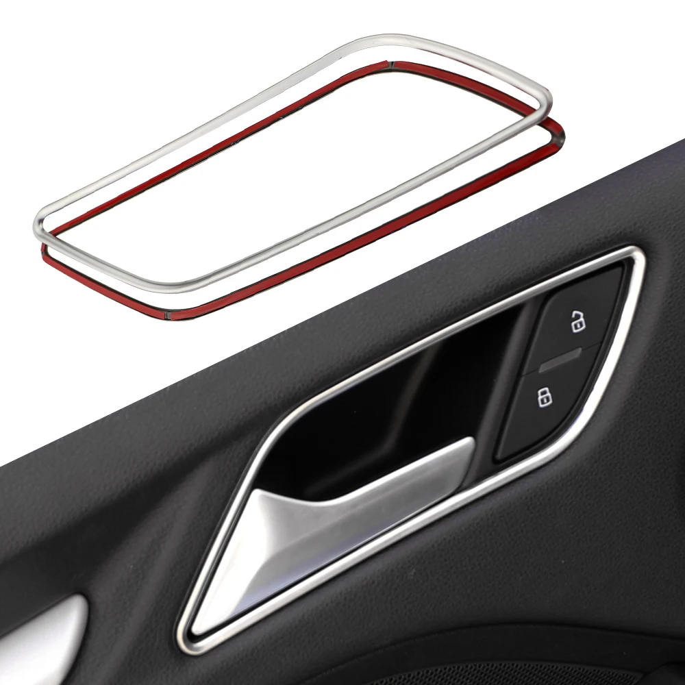 

4 шт./набор, декоративные кольца-наклейки на дверную ручку автомобиля