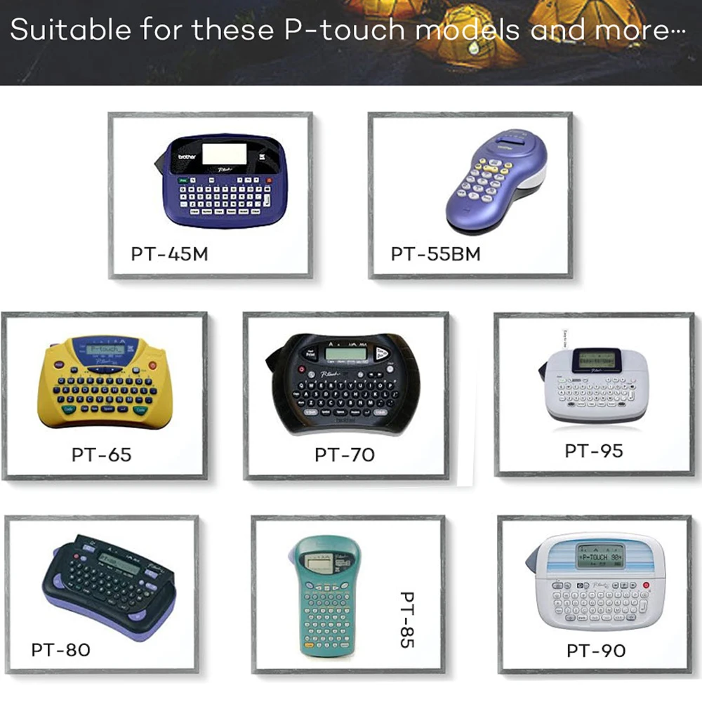 1 шт. лента для этикеток 9/12 мм MK231
