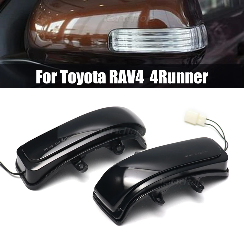 

For Toyota Noah R70 Voxy 4Runner Highlander Tacoma Sienna Dynamic Turn Signal Lights Side Mirror Indicator Sequential Blinker