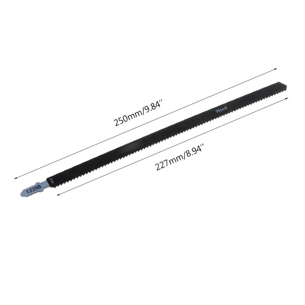 

1 Pcs Saw Blade Jigsaw Blade 250mm T225B HCS Reciprocating Saw Blade For Sheet Panels Wood Metal Cutting Tools