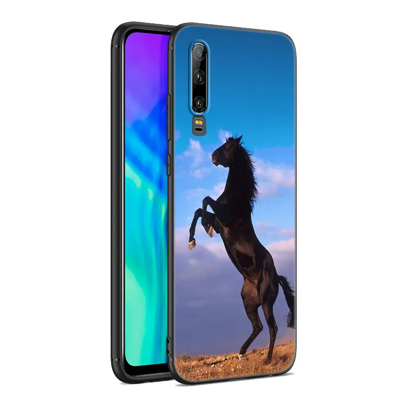Runing чехол для телефона с изображением животного лошади Huawei P20 P30 P40 P50 P Smart Z S Pro P8 P9