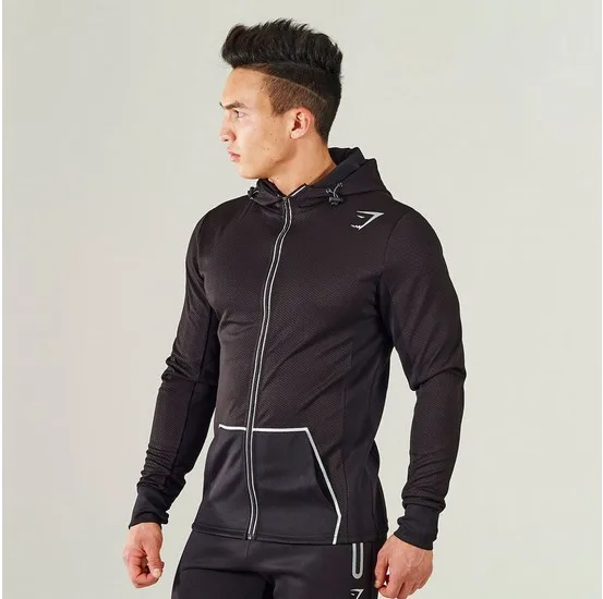 

D1047 NEW Men's Outdoor Sports Jacket Basketball Football Running High Quality Spring Autumn Jacket AW238