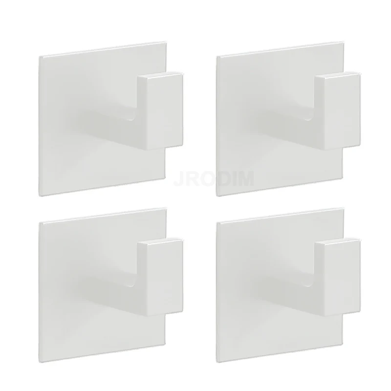 Самоклеящийся Черно-белый Настенный Крючок Для Ключей Сумки Одежды Пальто