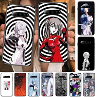 eva cartoon anime phone case for xiaomi redmi black shark 4 pro 2 3 3s cases helo black cover silicone back prett mini cover fun