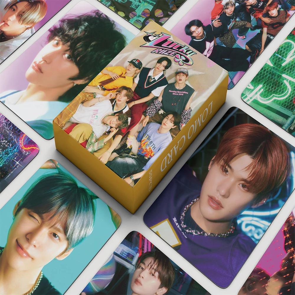 55 шт./компл. Kpop RIIZE фотокарта новый альбом гитара ломо-карта новые поступления