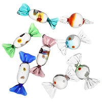 8pcs japanese style glass candy crafts adornment for home mixed style