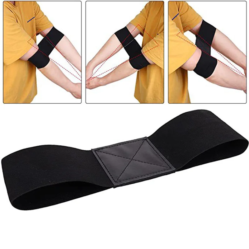 

Professional Elastic Golf Swing Trainer Arm Belt Gesture Alignment Training Aid Outdoor Sports for Golf Sports Accessory