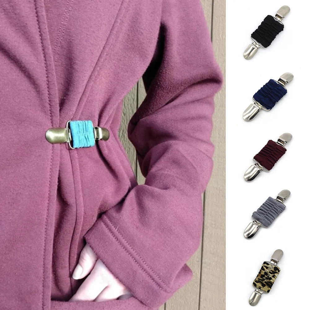 

Cardigan Clip Sweater Shawl Clips Keeper Collar Duck-mouth Plated Metal Clip Holder Garters Accessories Jewelry Gift
