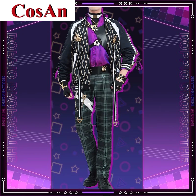 

Костюм для косплея CosAn [на заказ] аниме Vtuber Nijisanji xсолей Doppio Dropscythe модная боевая униформа