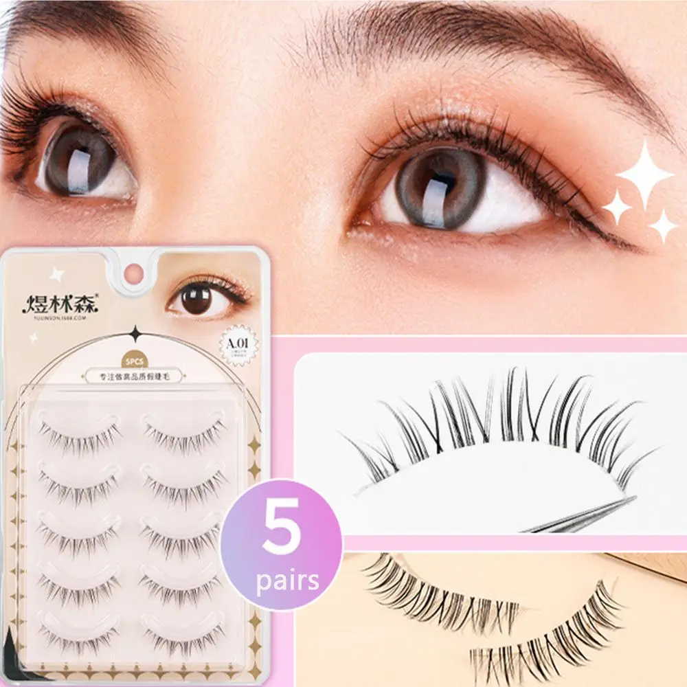 

Ресницы Накладные черные индивидуальные пушистые для наращивания ресниц