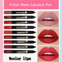 9 colors lipstick pen velvet matte waterproof long lasting non stick cup lipstick pen makeup sexy red lip