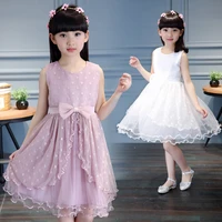 girls dress girls summer lace dress 2022 performance clothes princess dress dance skirt for party casual dresses 4 14y