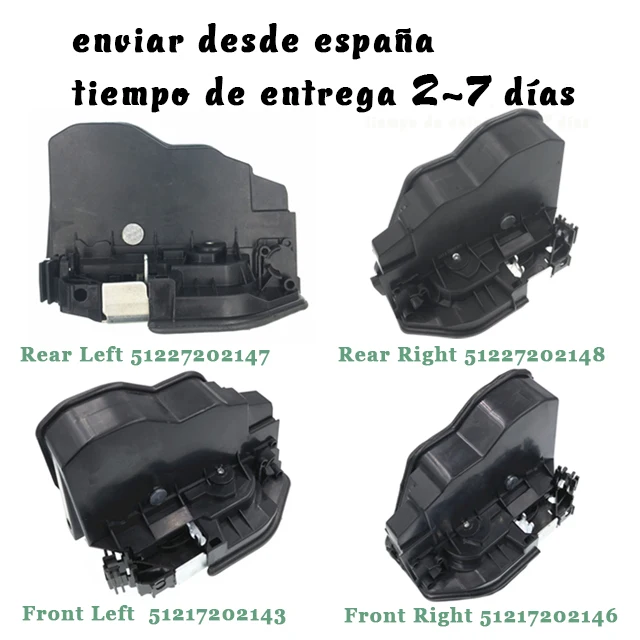 

Electric Car Door Lock Latch Actuator Front&Rear Left&Right For BMW X6 E70 E90 E60 E65 E66 51217202143 51217202146 51227202147