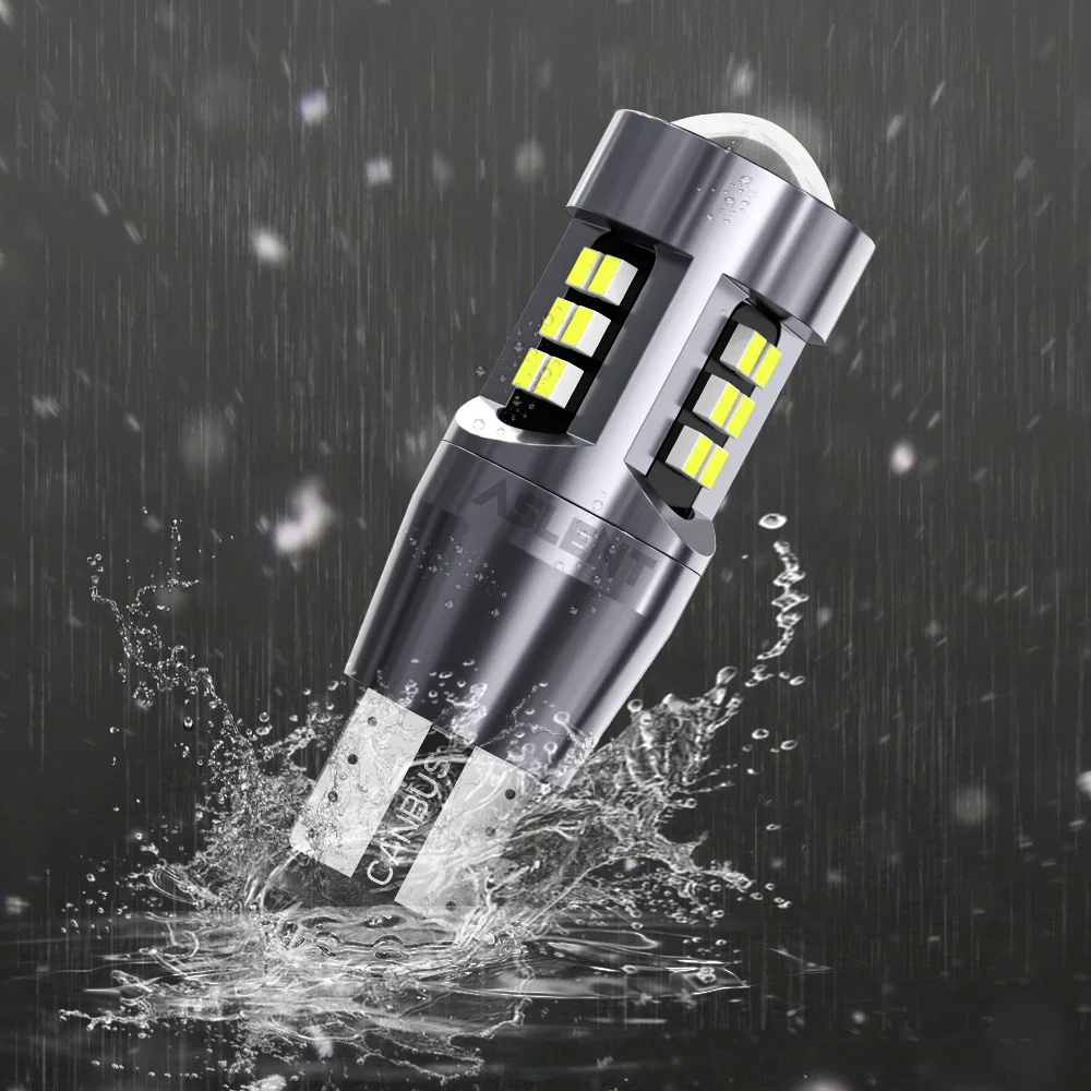 2 шт. Супер яркие светодиодные лампы W16W T15 921 Canbus Автомобильный светильник высокой