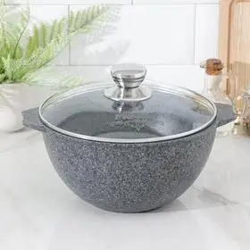 Казан Мечта Premium (grey) 4 л антипригарное покрытие|Кастрюли| |