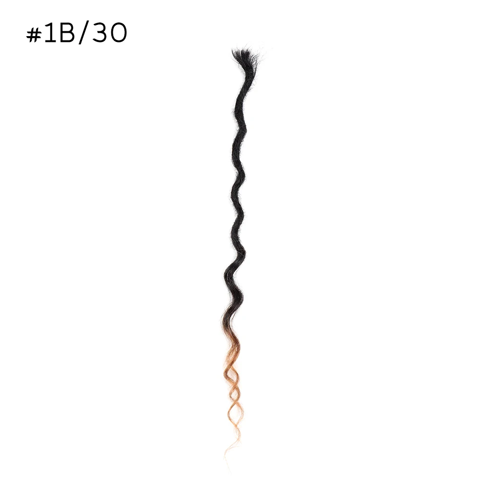 Натуральные волосы AHVAST Loose Deep Wave Goddess Locs, 0.6 см, для наращивания, натуральный цвет, оптом (art.: 3920cdc89618f) - 3920cdc89618f
