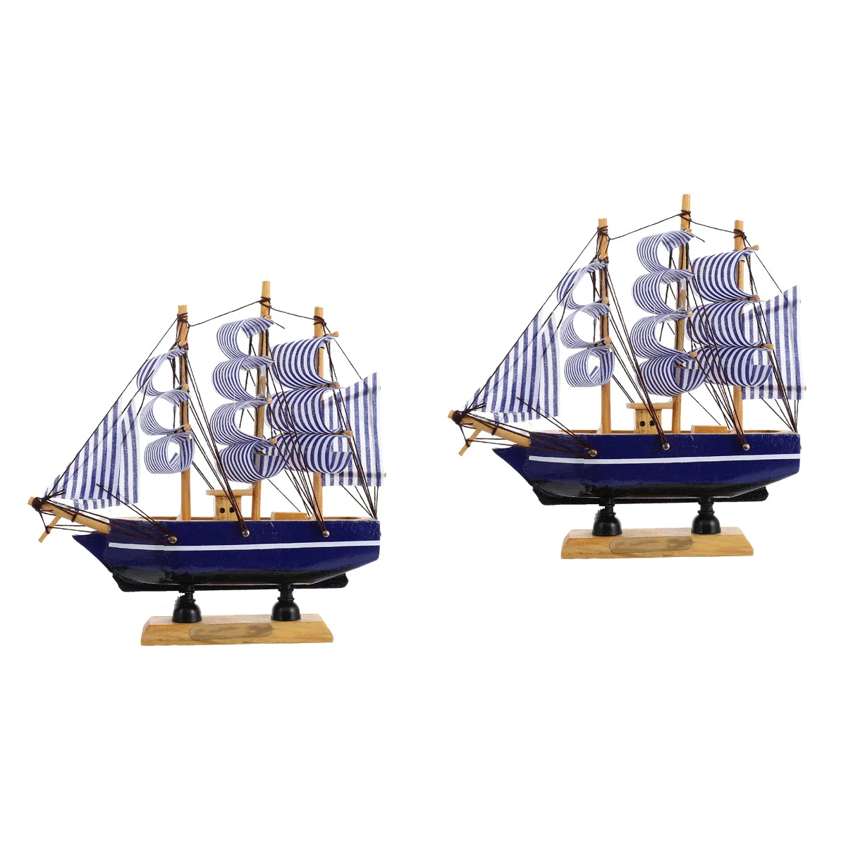 

2 Pcs Ship Shape Cake Topper Sailing Boat Cake Decoration Party Topper Creative Graduation Supply Ocean Decorations Accessory