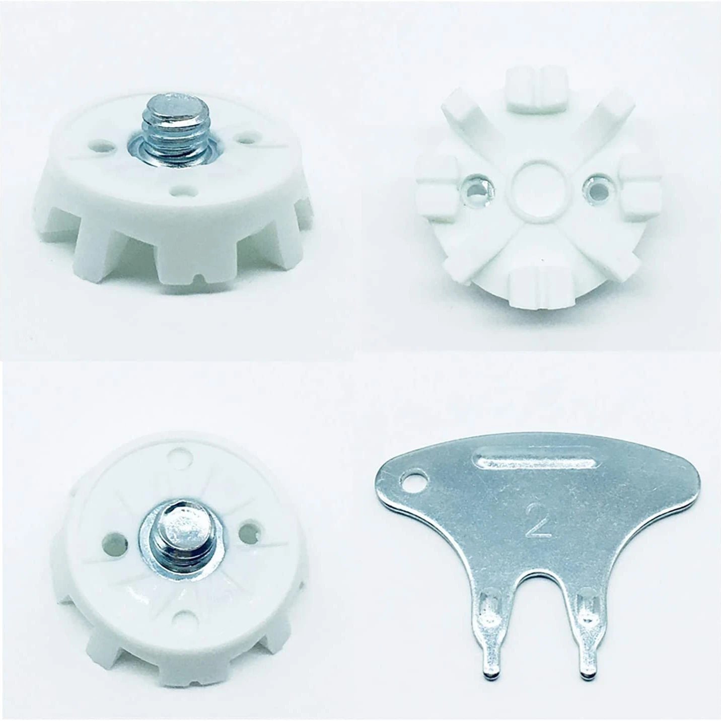 

16 шт., 1/4 металлические винты для обуви для гольфа