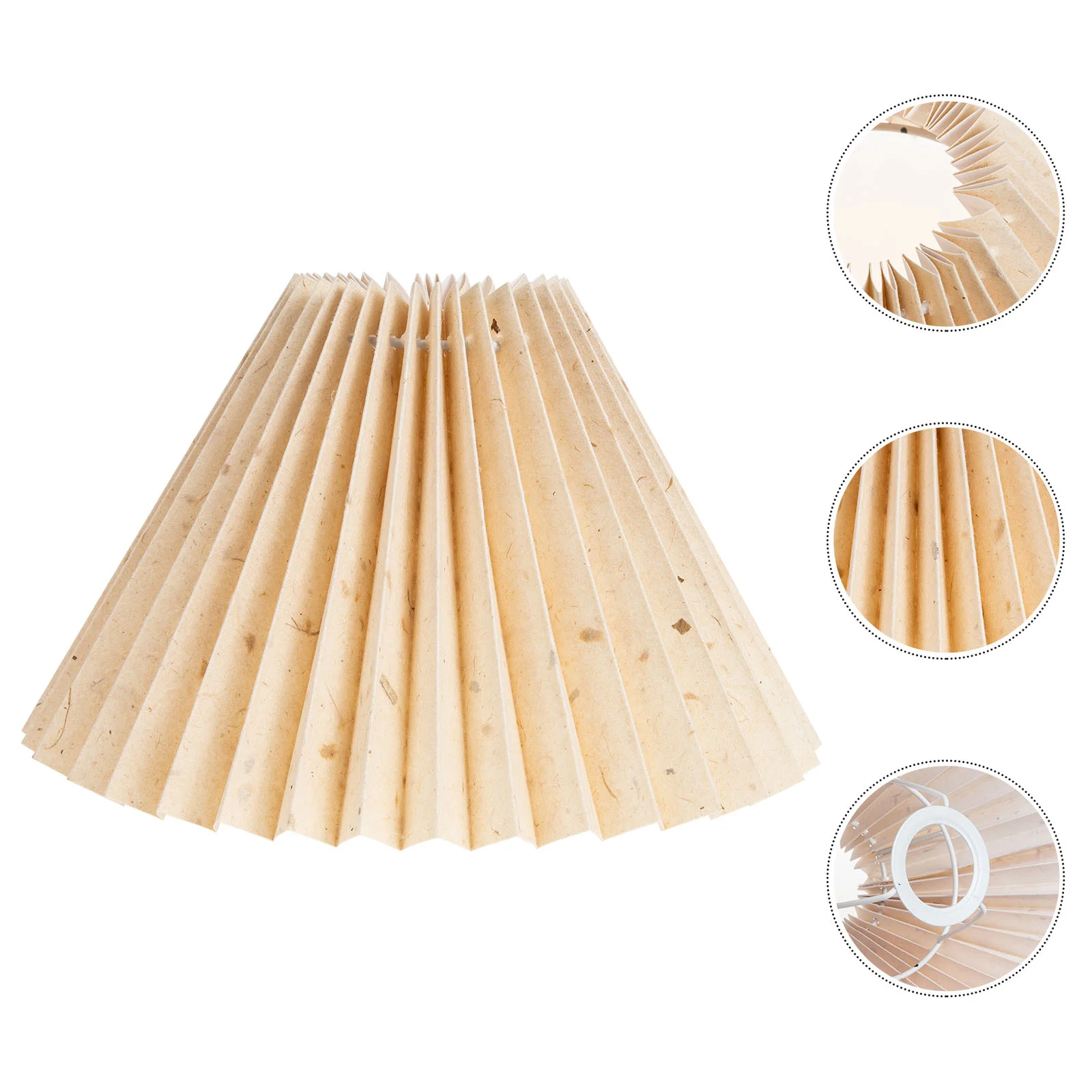 

Lamp Shade Lampshade Pleated Shades Light Cover Table Floor Cloth Replacement Barrelchandelier Ceiling Small Desk Bell Style