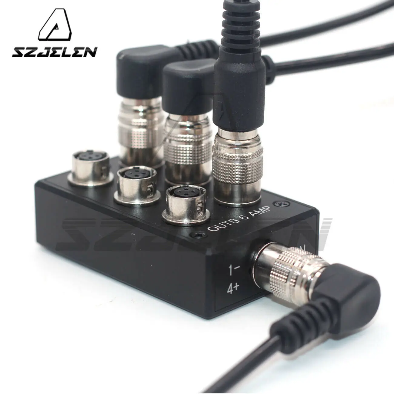 Фото 4-контактный разветвитель Hirose power ous 6 AMP HR10A-7R-4S для звуковых устройств 688 633 Адаптер Zoom F8 №4
