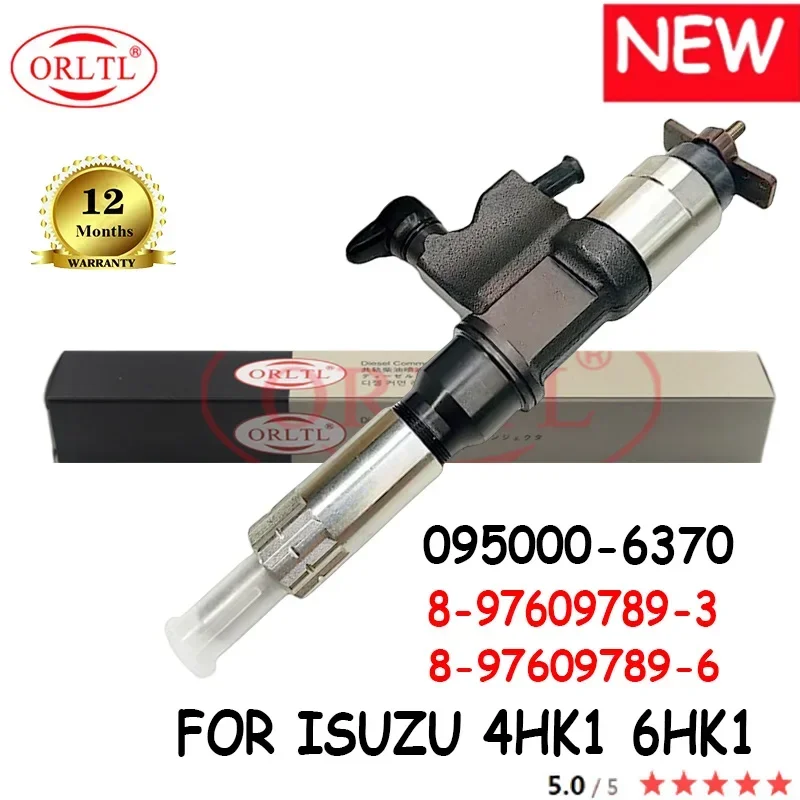 НОВЫЙ инжектор Common Rail 095000 -6370 8- 97609789 -3 -6 0950006370 6370 Для ISUZU 4HK1 6HK1