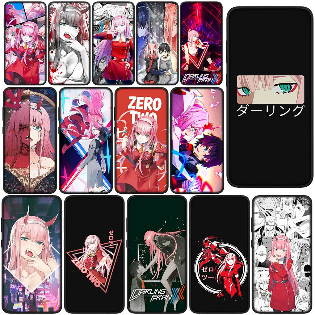 Darling In The Franxx 002 Zero Two Soft Cover for Huawei Y7A Y6P Y5P Y6 Y7 Y9 Prime 2018 2019 Y8P Y9A Y8S Y9S P Smart Phone Case