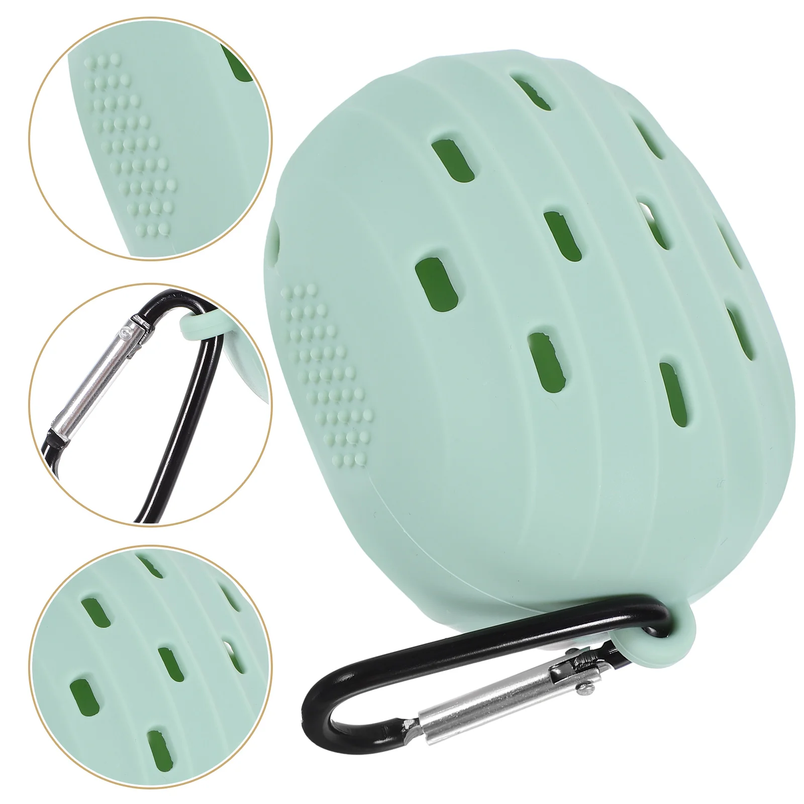 

Makeup Sponge Holder for Travel Organizer Shelf Powder Puff Silicone Storage Case