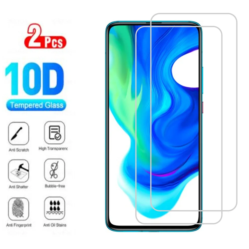 

2Pcs Original Protective Tempered Glass For Xiaomi Poco F2 Pro 6.67" PocoF2Pro M2004J11G Phone Screen Protector Cover Film