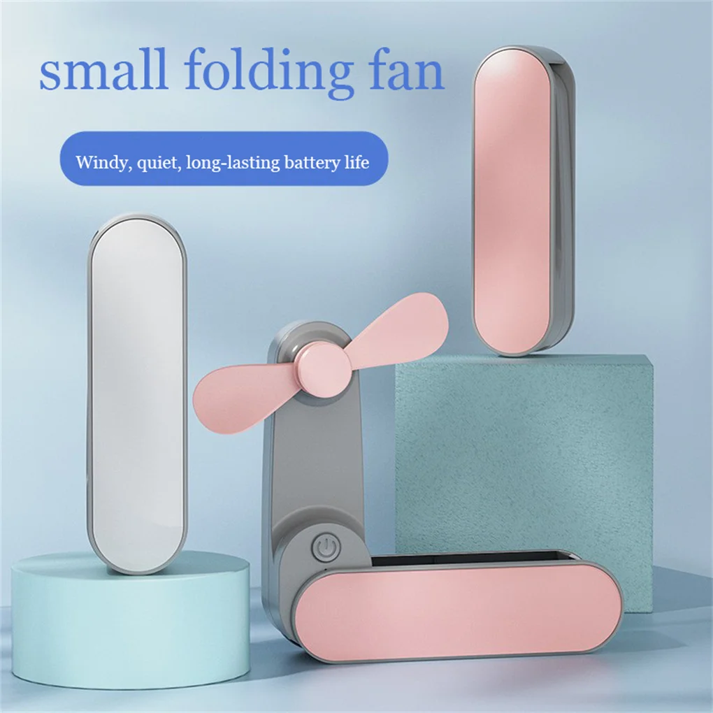 

New Handheld Mini Fan Personal Rechargeable 2 Speeds Adjustable Portable Cooling Travel Indoor Outdoor Study Student Cooler