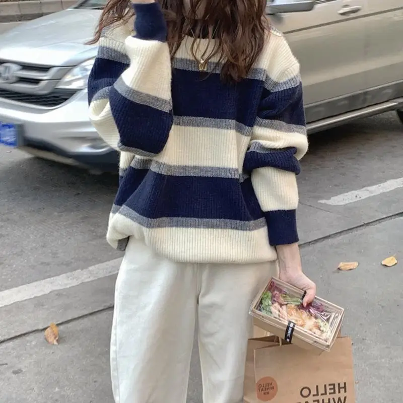 Korean Pull Femme Jumper Female N13 