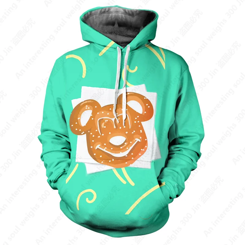 2022 New Disney Mickey and Miniature Collection Sweatshirts Men's Ladies Tops Printed Loose Casual Hoodie Kids Fashion Couple Sh