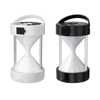 usb rechargeable led camping lantern outdoor emergency charging lamp with solar panel magnet