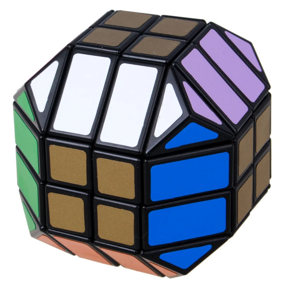 LanLan 4x4 12 ромб Профессиональный Нео скоростной магический куб пазл Обучающие