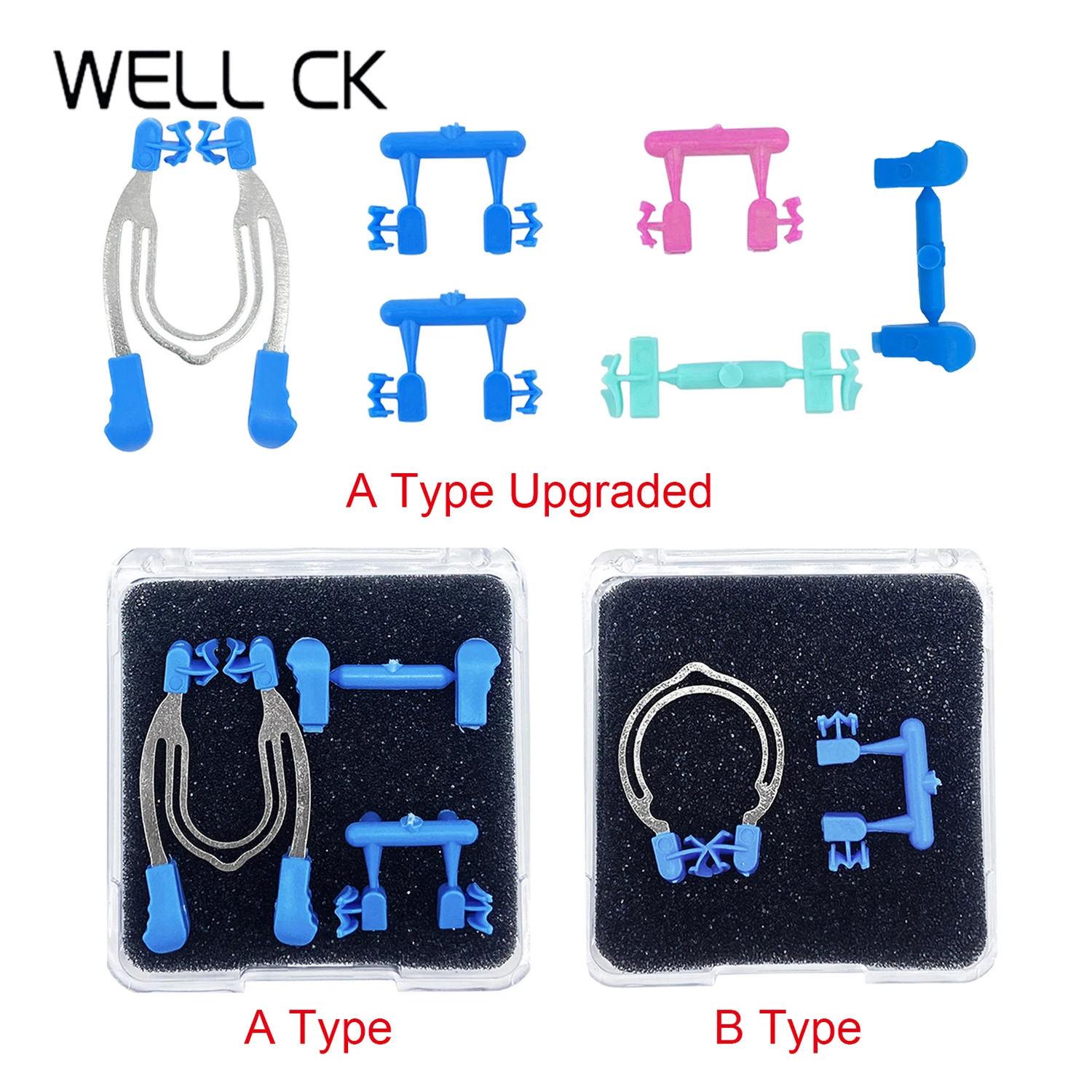 

WELL CK Dental Sectional Contoured Matrix Clip Matrices Clamps Wedges Dentist Newest Type Plier Dentistry Tools