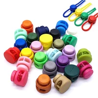 10pcs 5mm plastic spring buckle stopper hat elastic rope cord lock adjustment lock clips buckle diy shoelace clamp accessoies