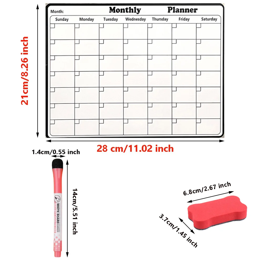 

Магнитный календарь для холодильника