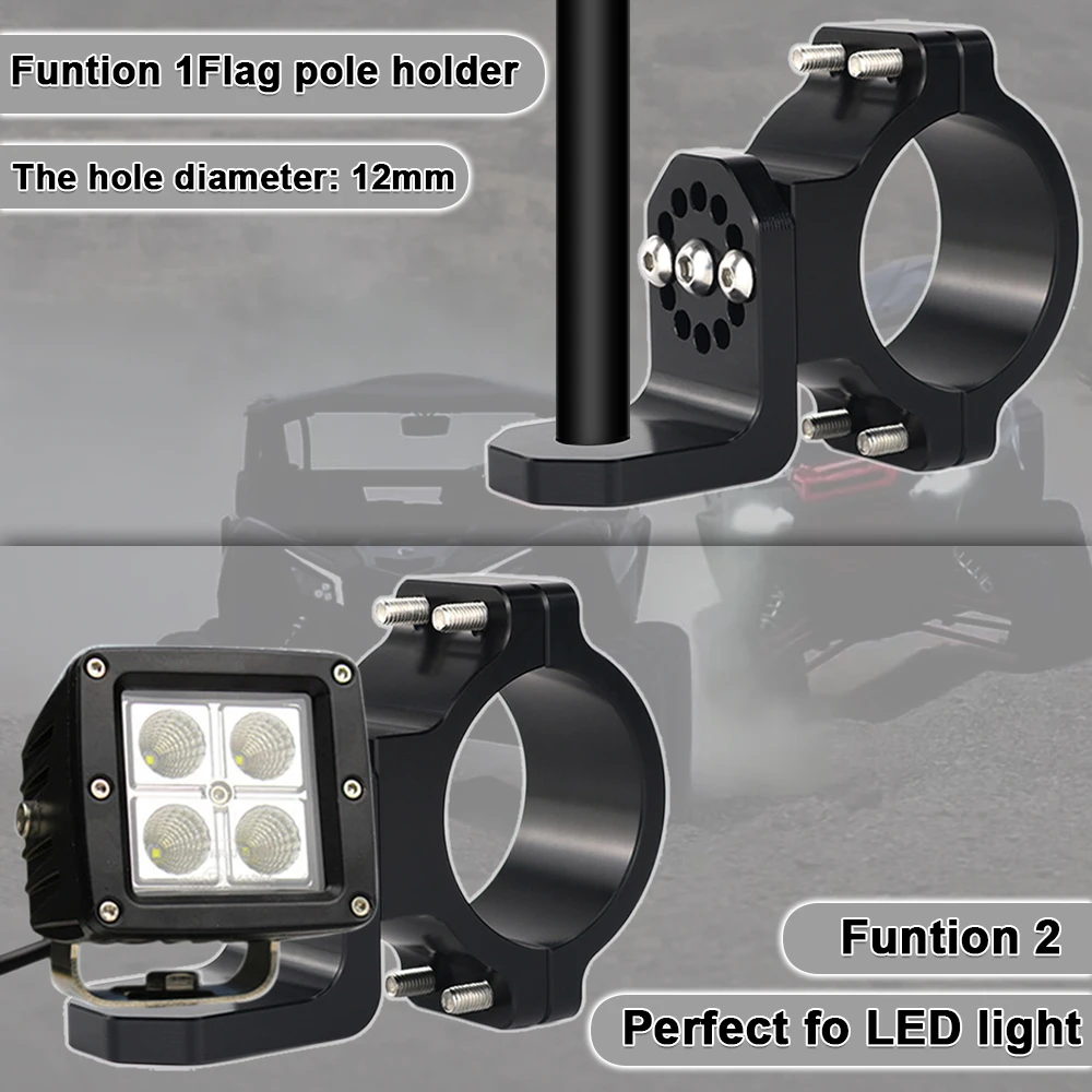 Универсальные Регулируемые Настенные Кронштейны для UTV Can-Am Polaris Kawasaki