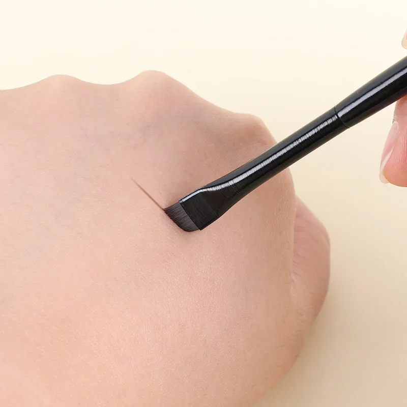 Новая кисть для контуринга бровей портативные мягкие маленькие Угловые кисти