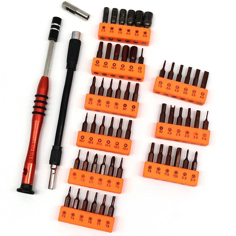 

58 In1 Repair Tools Screwdriver S2 Alloy Head Propeller Screw Remove for DJI for DJI T10 T16 T20 T30 T40 T50 Agras Plant Drone