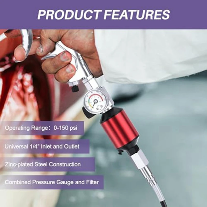 Регулятор воздушного компрессора масляный влагоотделитель очиститель 1/4 дюйма