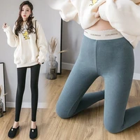 2022 german velvet non traceless leggings for women with fleece and thick thermal pants for autumn and winter wear high waist an