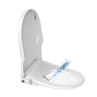 mechanical toilet seat bidet cover of d shape
