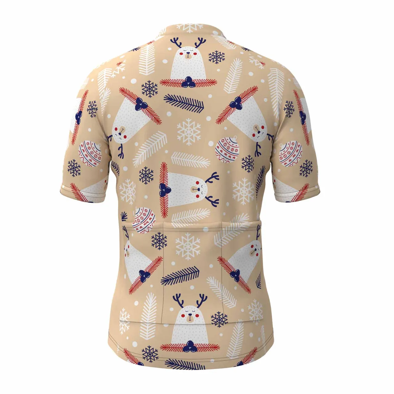 Новая стильная Рождественская велосипедная Джерси дышащая быстросохнущая