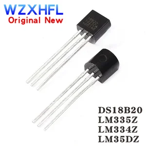 5Pcs New DS18B20 18B20 18S20 TO-92 IC CHIP Thermometer Temperature Sensor LM335Z LM335 LM334Z LM334 LM35DZ LM35 LM35D