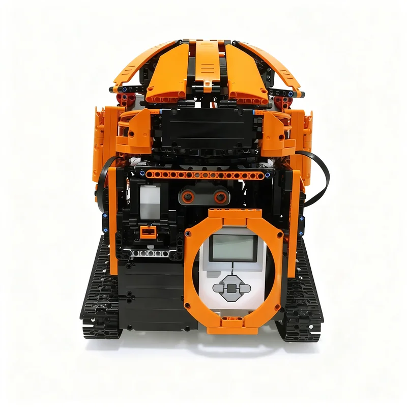 Фото 2090 деталей MOC MINDSTORMS EV3 Модель Бобби, конструктор, архитектурный набор, рождественский подарок, образовательная игра, коллекция идей для творчества, художественная экспозиция. №3