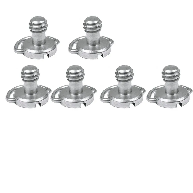 

6Pcs Stainless Steel Quick Release Screws Shoulder Strap Quick Release Screws Shoulder Strap Screws