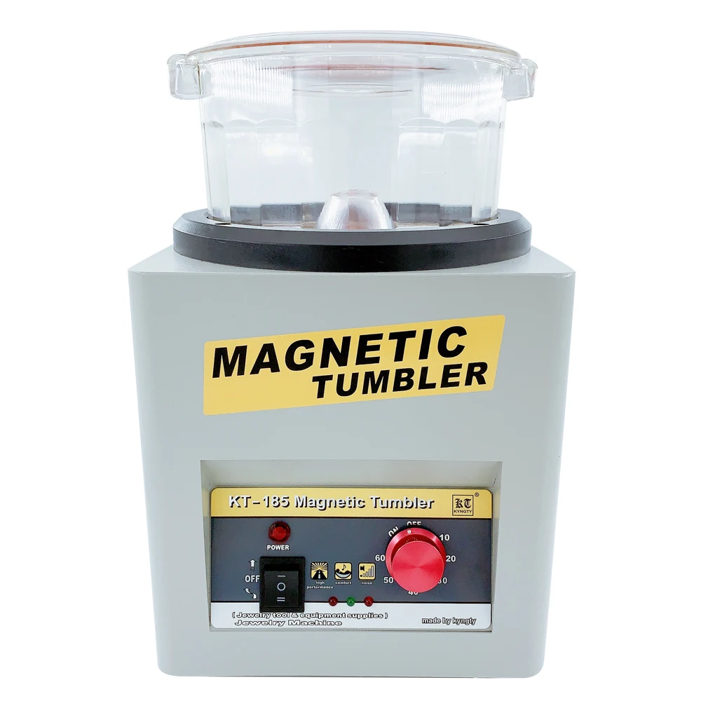 

Manufacturer CE KT-185 Magnetic Tumbler Jewelry Polisher Machine, Magnetic Polishing Machine